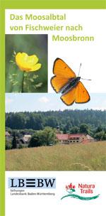 Flyer-Cover "Das Moosalbtal von Fischweier nach Moosbronn"